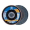Pferd 5" x 7/8" A.H. POLIFAN Flap Disc - Z PSF EXTRA STEELOX, Zirconia, 36 Grit, Conical 60632 - alternate 1